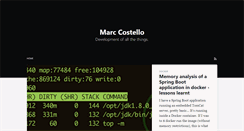 Desktop Screenshot of marccostello.com